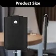 Stacked Leather RFID Blocking Credit Card Holder | https://www.bestnamebadges.com