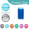 Silicone Beverage Can Lid 2.5 Inch | https://www.bestnamebadges.com