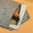 A4 Felt File Folder with Snap Closure | https://www.bestnamebadges.com