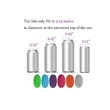 Silicone Beverage Can Lid 2.5 Inch | https://www.bestnamebadges.com