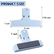ABS Magnetic Bag Clips - 2.56x4 Inch Set | https://www.bestnamebadges.com
