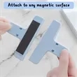 ABS Magnetic Bag Clips - 2.56x4 Inch Set | https://www.bestnamebadges.com
