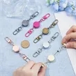 Alloy Retractable Badge Holder Keychain | https://www.bestnamebadges.com