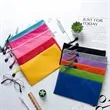 A4/A6 PVC Oxford Waterproof Zipper File Pouch | https://www.bestnamebadges.com