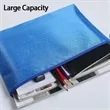 A4/A6 PVC Oxford Waterproof Zipper File Pouch | https://www.bestnamebadges.com