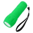 9 LED/COB Rubber Flashlight with Lanyard | https://www.bestnamebadges.com