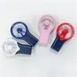 USB Rechargeable Portable Soft Blade Fan 3 Speeds | https://www.bestnamebadges.com