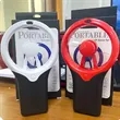 USB Rechargeable Portable Soft Blade Fan 3 Speeds | https://www.bestnamebadges.com