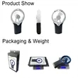 USB Rechargeable Portable Soft Blade Fan 3 Speeds | https://www.bestnamebadges.com