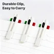 4-in-1 Multicolor Ballpoint Pen 1.0mm | https://www.bestnamebadges.com