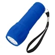 9 LED/COB Rubber Flashlight with Lanyard | https://www.bestnamebadges.com
