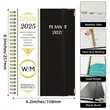 2025 A5 Metal Coil Weekly Monthly Planner | https://www.bestnamebadges.com