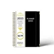 2025 A5 Metal Coil Weekly Monthly Planner | https://www.bestnamebadges.com