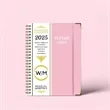 2025 A5 Metal Coil Weekly Monthly Planner | https://www.bestnamebadges.com