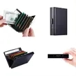 RFID Blocking Stainless Steel Wallet 6 Slots | https://www.bestnamebadges.com