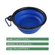 TPE Collapsible Dog Bowl - Portable, 9 Colors | https://www.bestnamebadges.com