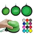 TPE Collapsible Dog Bowl - Portable, 9 Colors | https://www.bestnamebadges.com