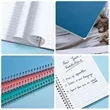 A5 Spiral Polypropylene Notebook, 80 Sheets | https://www.bestnamebadges.com