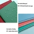 A5 Spiral Polypropylene Notebook, 80 Sheets | https://www.bestnamebadges.com