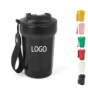 16 oz Stainless Steel Spill Proof Travel Mug