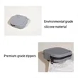Silicone Square Coin Purse | https://www.bestnamebadges.com