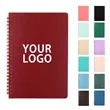 A5 Spiral Polypropylene Notebook, 80 Sheets | https://www.bestnamebadges.com
