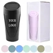 ABS Mini Car Trash Can with Spring Lid | https://www.bestnamebadges.com