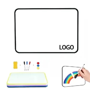 Lightweight Double-Sided Magnetic Dry Erase Board Set