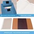 Refillable Lined Faux Leather Journal Notebook | https://www.bestnamebadges.com