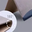 PU Leather Folder with Calculator and 5 Card Slots | https://www.bestnamebadges.com