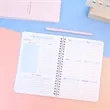 Undated Weekly Planner - 52 Weeks - 8.3 x 5.7 In | https://www.bestnamebadges.com