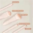 Mini Travel Makeup Brush Set with Case | https://www.bestnamebadges.com