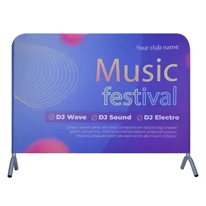 Custom Printed Event Fence Wrap Barrier Banner W/ Full Color