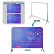 Custom Printed Event Fence Wrap Barrier Banner W/ Full Color | https://www.bestnamebadges.com