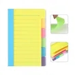 Tabbed Self Stick Lined Note Pad | https://www.bestnamebadges.com