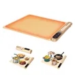 Smart Foldable Electric Food Warming Mat | https://www.bestnamebadges.com