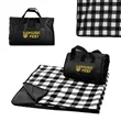 Fleece / Nylon Picnic Blanket | https://www.bestnamebadges.com