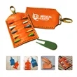 Leather Golf Tee Bag With 5pcs | https://www.bestnamebadges.com