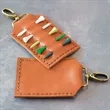 Leather Golf Tee Bag With 5pcs | https://www.bestnamebadges.com