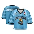 Custom Sublimated Performance V-Neck Soccer Jersey | https://www.bestnamebadges.com