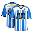 Custom Sublimated Performance V-Neck Soccer Jersey | https://www.bestnamebadges.com