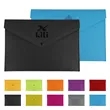 A4 Felt Envelope File Folder With Snap Closure | https://www.bestnamebadges.com