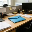 A4 Felt Envelope File Folder With Snap Closure | https://www.bestnamebadges.com