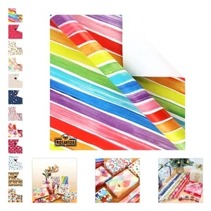 Custom Rolled Glossy Coated Wrapping Paper 30"L x 20"W