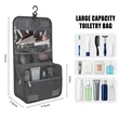 Water-Resistant Hanging Travel Toiletry Bag | https://www.bestnamebadges.com