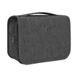 Water-Resistant Hanging Travel Toiletry Bag | https://www.bestnamebadges.com