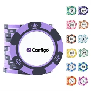 Poker Chip Ball Marker