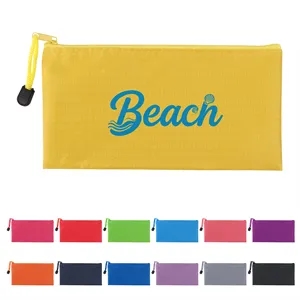 Small PVC Zipper Pencil Pouch Office Supplies