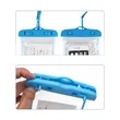 Universal Clear PVC Waterproof Phone Pouch W/ Lanyard | https://www.bestnamebadges.com