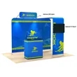 10ft Custom Trade Show Booth Display With Bridge Arch | https://www.bestnamebadges.com